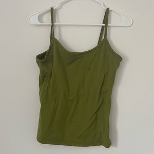 Green earthy cami